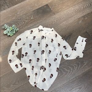 Just added✨Blouse with flowers